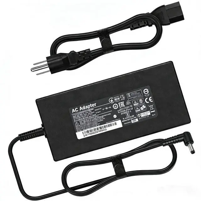 Main image of 240W AC Laptop Charger for MSI Pulse GL76,GL66,GF76 Crosshair 15,16,17 | For MSI A20-240P2A,A240A010P,ADP-240EB D