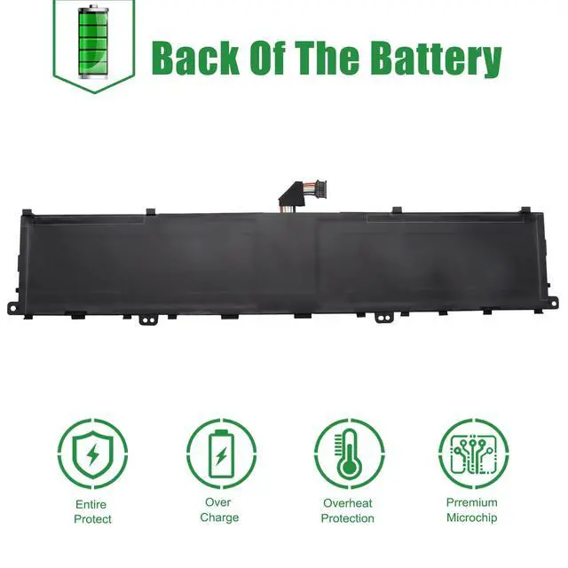 Alt view image 6 of 6 - L20D4P75 Laptop Battery Replacement for Lenovo ThinkPad P1 Gen 4/5/6 Series SB11B79216 5B11B79218 5M11E25314 5M11L99164 L20M4P75 SB11B79215 5B11B79217 5M11E25313 SB11M89862 15.48V 90Wh