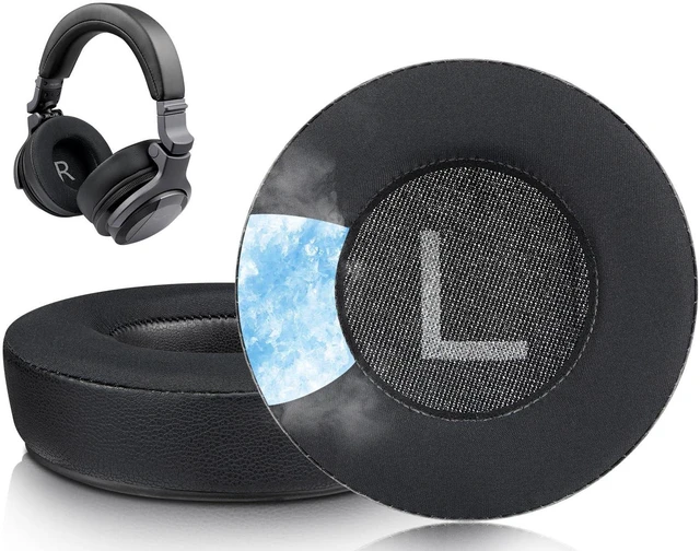 Main image of 80mm Cooling Earpads for Pioneer DJ HDJ-CUE1 Headphones, Ear Pads Cushions with High-Density Noise Isolation Foam
