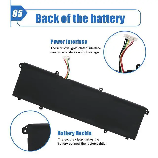 Alt view image 7 of 7 - 50Wh C31N1905 C31N1905-1 Laptop Battery (Long Cable) Replace for VivoBook S13 S333 S333JA S333JP S333JQ S333EA S14 S433IA M433 M433IA S433FA S433FL S15 D533 D533IA M533 M533IA Series 4335mAh