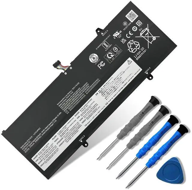 Main image of L21C4PE2 Laptop Battery 59Wh Replacement for Lenovo Yoga 6-13ALC7 6-13ABR8 Series L21L4PE2 SB11F29412 5B11F29411 SB11F29410 5B11F29414 SB11F29418 5B11F29421 15.52V 3815mAh