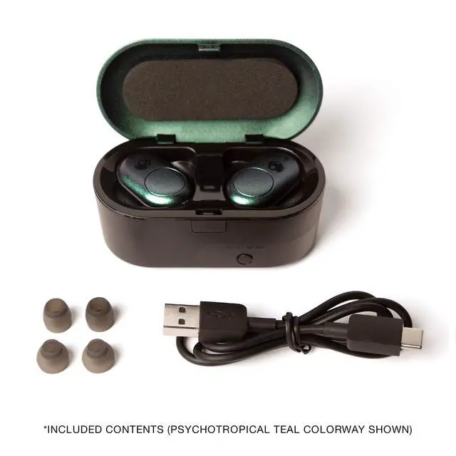 Alt view image 4 of 6 - Push True Wireless in-Ear Earbud - Dark Grey