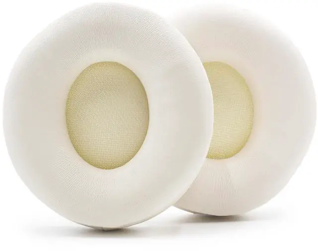 Main image of Replacement Earpads for Beats Solo Pro Wireless Headphones - White | Solo Pro Ear Pads Replacement, Protein Leather Soft Memory Foam Ear Cushion Pad for Beats Solo Pro Over Headphone Earmuffs