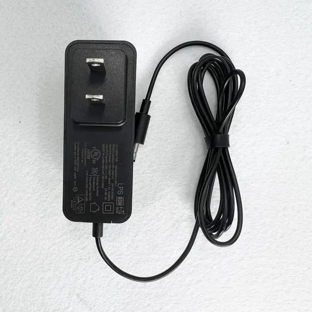 Main image of 20V 1.5A Power Cord for Lenovo Smart Clock Lenovo Smart Display | AC Power Supply Adapter Charger for SA18C47124/SA18C72851/SA18C57982, Black