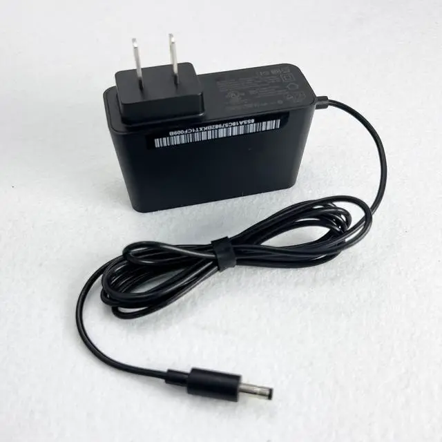 Alt view image 7 of 7 - 20V 1.5A Power Cord for Lenovo Smart Clock Lenovo Smart Display | AC Power Supply Adapter Charger for SA18C47124/SA18C72851/SA18C57982, Black