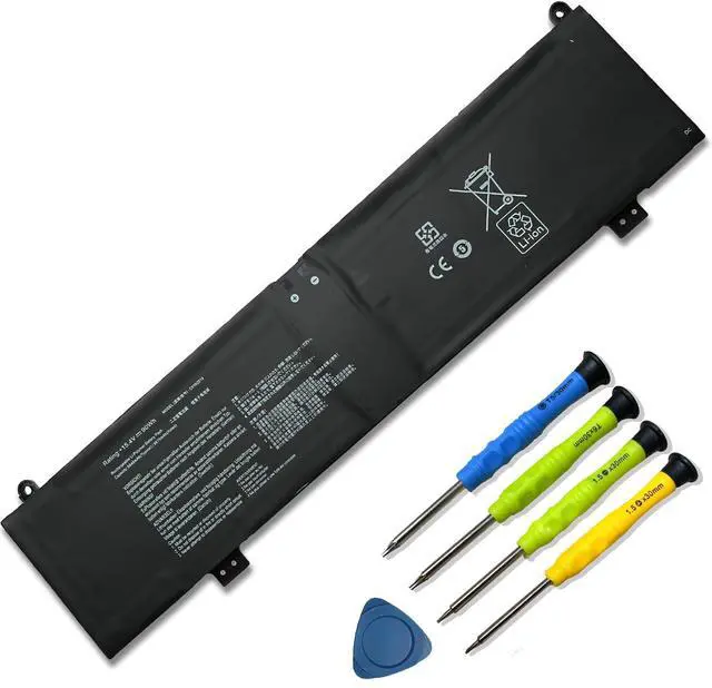 Main image of 90Wh C41N2013 C41N2013-1 Battery Replacement for ASUS ROG Strix G15 G513 G513IM G513QR G17 G713 G713IM G713QM Rog Strix Scar 15 G533 7 G733 Zephyrus G15 GA503 M16 GU603 S17 GX703 15.4V 5675mAh