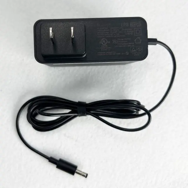 Alt view image 6 of 7 - 20V 1.5A Power Cord for Lenovo Smart Clock Lenovo Smart Display | AC Power Supply Adapter Charger for SA18C47124/SA18C72851/SA18C57982, Black