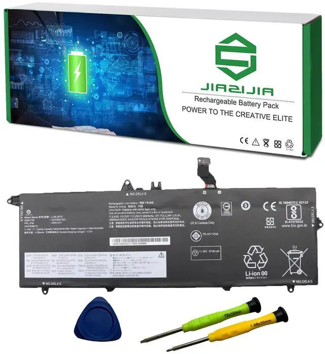 Main image of 02DL013 L18L3PD1 SB10K97651 Laptop Battery Replacement for Lenovo ThinkPad T490s T495s T14s Gen 1 2020 Series 02DL014 L18M3PD1 SB10K97652 02DL015 L18M3PD2 02DL016 L18C3PD1 11.58V 57Wh