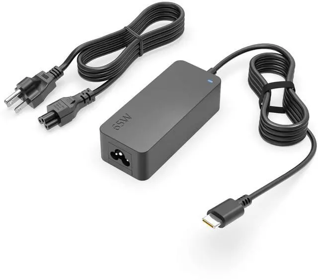 Main image of 65W USB C Charger Replacement for Lenovo ADLX65YDC3D ADLX65YLC3D ADLX65YCC3D ADLX65YCC3A ADLX65YLC3A ADLX65YLC2D ADLX65YDC2D ADLX65YCC2D ADLX65YCC2A ADLX65YLC2A ADLX65YSCC2A ADLX65UDGU2A Power Cord