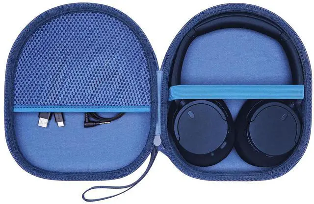 Main image of Case for Sony WH-CH720N/WH-CH520 Noise Canceling Wireless Headphones Blue | Hard Carrying Travel Case for Sony WH-CH720N/WH-CH520 Noise Canceling Wireless Headphones