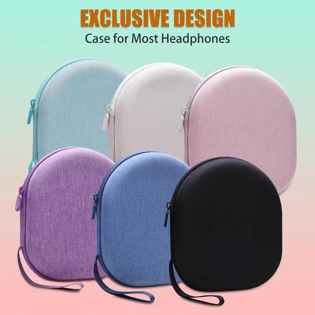 Alt view image 2 of 7 - Case for Sony WH-CH720N/WH-CH520 Noise Canceling Wireless Headphones Blue | Hard Carrying Travel Case for Sony WH-CH720N/WH-CH520 Noise Canceling Wireless Headphones