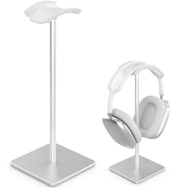 Main image of Headphone Stand for Desk - Headset Stand (White) | headphone holder with Aluminum Hanger, headphone holder for AirPods Max, Sony, Bose, Beats and More