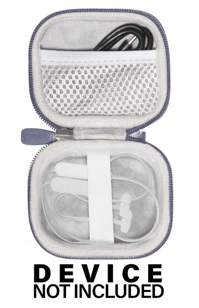 Alt view image 3 of 5 - Case for Sony WI-XB400, C300, C200, C100 Wireless in-Ear Bluetooth Headphones (Blue)
