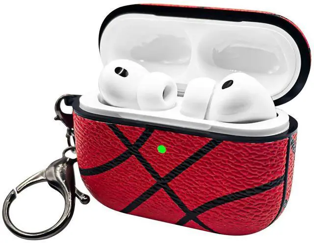 Main image of for Airpods pro 3 Case Cover,Shockproof Case Cover for Earphone Airpods pro 3 with Keychain Front LED Visible (Basketball)