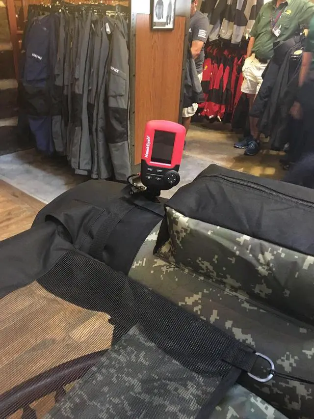 Alt view image 3 of 4 - ACC-FF-1773 FishTrax Fish Finder Float Tube Mount