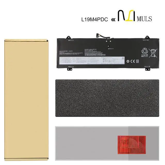 Alt view image 6 of 7 - L19M4PDC Laptop Battery for Lenovo Ideapad Yoga 7-14ITL5 7-15ITL5 82BJ | Series L19C4PDC L19L4PDC 5B10Z26482 5B10Z26485 SB10Z26486 5B10Z26479 SB10Z26483 15.36V 4622mAh 71Wh