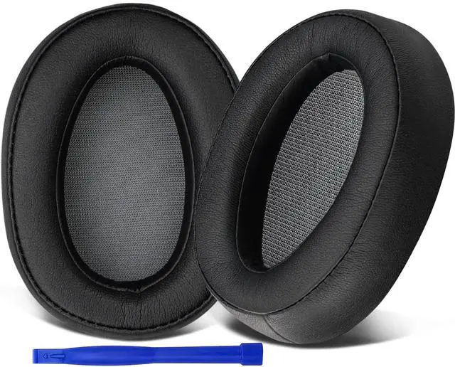Main image of Replacement Earpads for Sony h.Ear on MDR-100A (MDR100A), MDR-100AAP (MDR100AAP), MDR-H600A (MDRH600A) Headphones, Ear Pads Cushions with Noise Isolation Memory Foam (Black)
