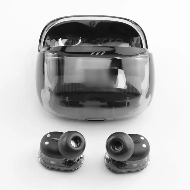 Alt view image 3 of 7 - Replacement Foam Eartips for JBL Tune Buds/JBL Vibe Buds, 6Pairs | Compatible with JBL Live Free 2, JBL Live Pro 2, JBL Live Beam 3, JBL Tour Pro 3, JBL Tour Pro 2 Earbuds (S/M/L, Black)