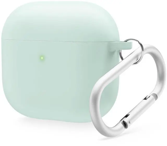 Main image of Liquid Hybrid Case for AirPods 4 | Triple Layer Protection, Keychain Included, Wireless Charging, Shock Resistant (Mint)