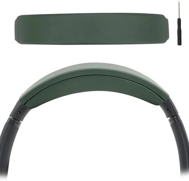 Main image of Headband Cushion Cover for Bose QuietComfort 45 (QC45) QC35 QC35 II Headphones with Protein Leather& Memory Foam (Cypress Green)