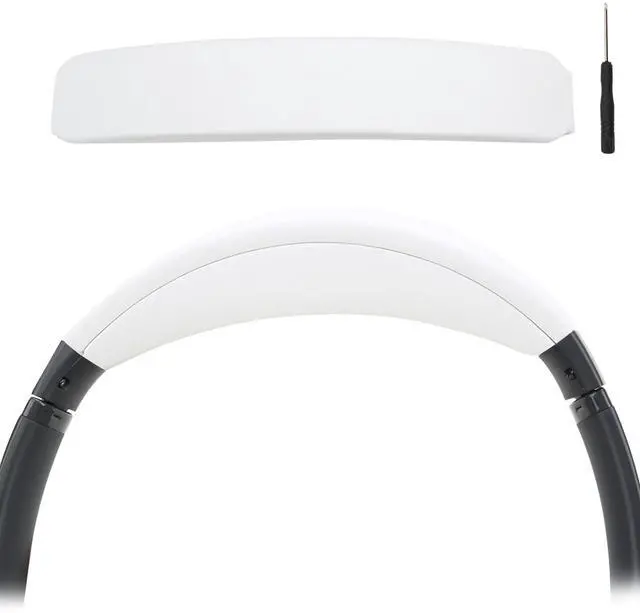 Main image of Replacement Headband Pad for Bose QuietComfort 45 (QC45) QC35 QC35 II Headphones (White)