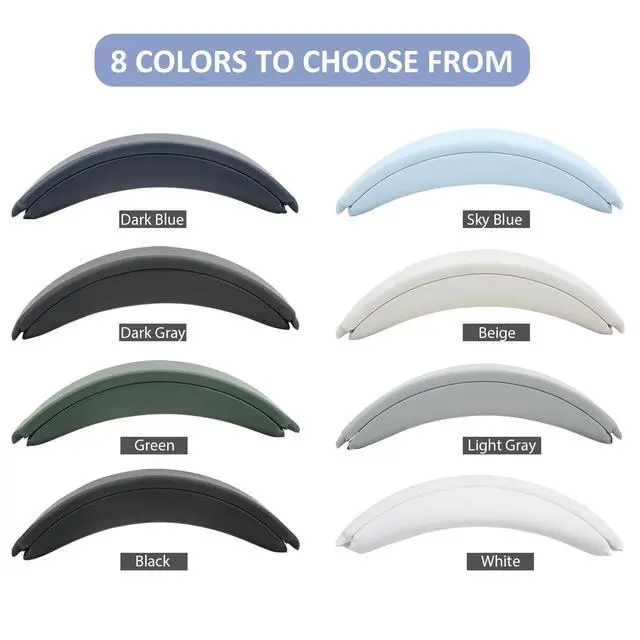 Alt view image 5 of 7 - Replacement Headband Pad for Bose QuietComfort 45 (QC45) QC35 QC35 II Headphones (White)