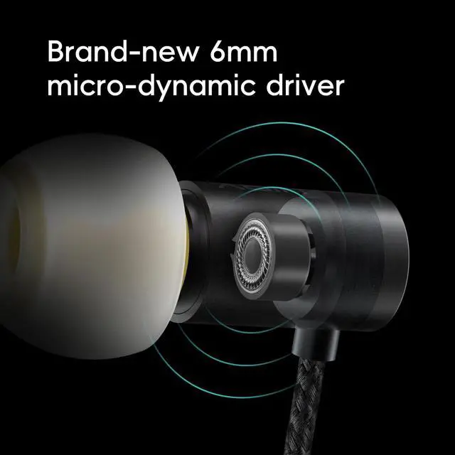 Alt view image 4 of 7 - Yves HiFi in-Ear Monitors Wired with Titanium Drivers 6mm Micro-Dynamic N52 Magnet Dual-Density Ear Tips for Earphones Enthusiasts