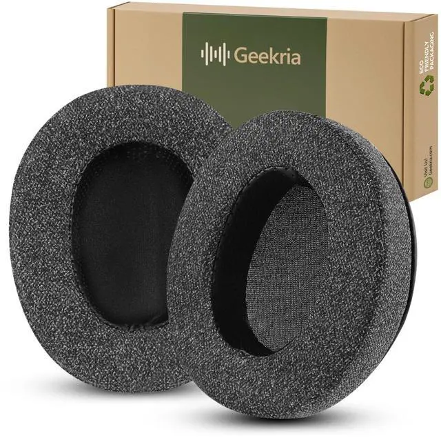Main image of Comfort Linen Replacement Ear Pads Compatible with Audio-Technica ATH-M50XBT, M50xBT2, M50X, M40X, M30X, M20X, M10X, ATH-ANC9 Headphones, Repair Parts with Video Guide (Dark Grey)