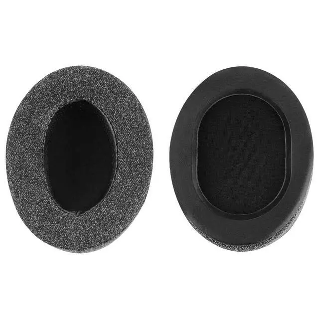 Alt view image 3 of 6 - Comfort Linen Replacement Ear Pads Compatible with Audio-Technica ATH-M50XBT, M50xBT2, M50X, M40X, M30X, M20X, M10X, ATH-ANC9 Headphones, Repair Parts with Video Guide (Dark Grey)