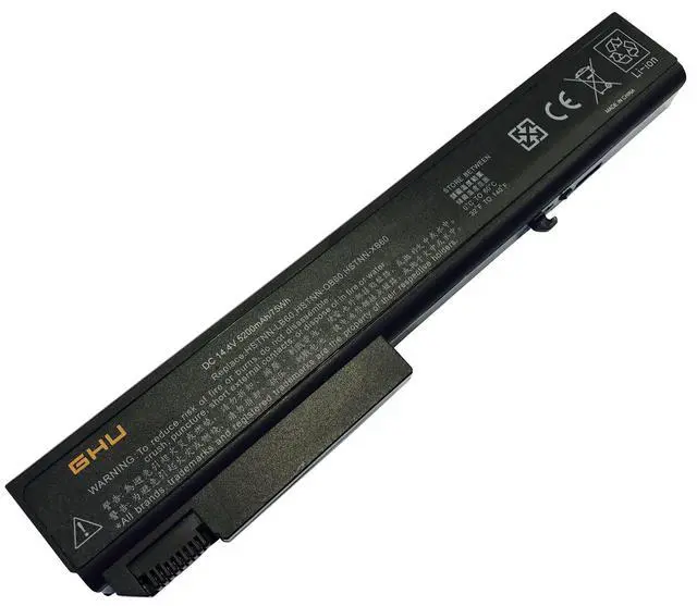 Alt view image 2 of 6 - AV08XL Laptop Battery 77Wh Replacement for HP EliteBook 8530P 8530W 8540P 8540W 8730W 8740W, Compatible with 493976-001 HSTNN-LB60 HSTNN-OB60