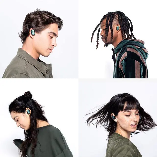 Alt view image 6 of 6 - Push True Wireless in-Ear Earbud - Dark Grey