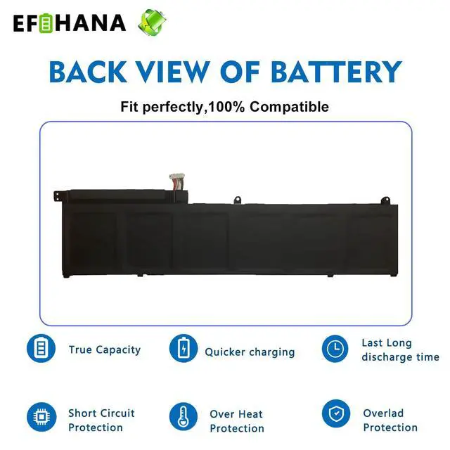 Alt view image 6 of 6 - C32N2002 Laptop Battery Replacement for ASUS ZenBook Flip 15 UX535LI, UX564EH, UX564EH-EZ004T, ZenBook Pro 15 UX535 UX535L Series 0B200-03770000 11.55V 96Wh 8230mAh