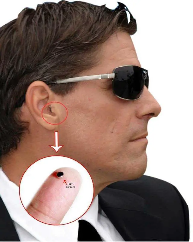 Main image of Invisible Secret Spy Earphone Nano Wireless Earpiece for Mobile Phone