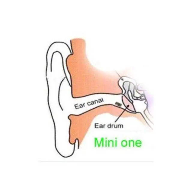 Alt view image 3 of 3 - Invisible Secret Spy Earphone Nano Wireless Earpiece for Mobile Phone