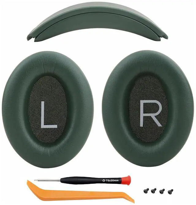 Main image of Ear Cushions and Headband Cushion Foam for Bose QuietComfort 45 (QC45) Headphones Accessories Easy to Install 45 ((45-Green))