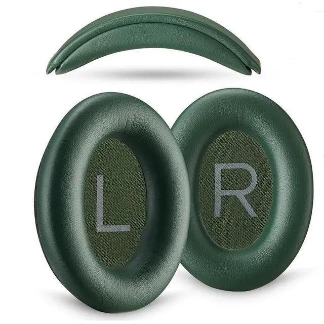 Alt view image 4 of 7 - Ear Cushions and Headband Cushion Foam for Bose QuietComfort 45 (QC45) Headphones Accessories Easy to Install 45 ((45-Green))