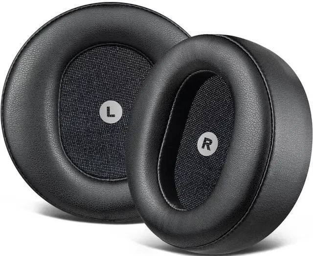 Main image of Replacement Earpads for Audeze Maxwell (Do Not Fit Audeze Maxwell 2) Headphones, Ear Pads Cushions with Soft Protein Leather, High-Density Noise Cancelling Foam - Black
