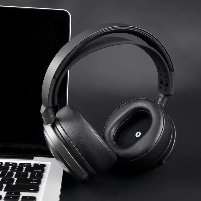 Alt view image 3 of 6 - Replacement Earpads for Audeze Maxwell (Do Not Fit Audeze Maxwell 2) Headphones, Ear Pads Cushions with Soft Protein Leather, High-Density Noise Cancelling Foam - Black