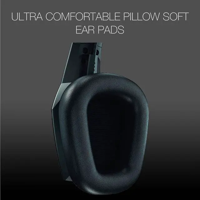 Alt view image 6 of 6 - Cushion Replacement Kit for Blue Parrot B550-XT, Poly Voyager Focus 2, Voyager 4300 - Oversized Cushions Enhances Everyday Comfort of Your Bluetooth Headsets - Foam Earpads, Mic Screens by Global Teck