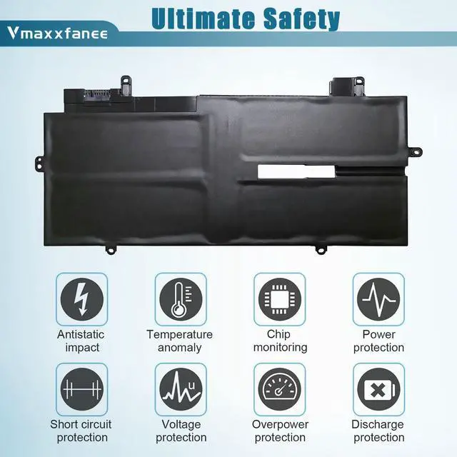 Alt view image 4 of 7 - L20C4P71 L20M4P71 Laptop Battery Replacement for Lenovo ThinkPad X1 Carbon 9th 10th Gen X1 Yoga 7th 6th Gen 2021 Series L20D4P71 SB10T83217 5B10W13974 SB10T83218 SB10T83215 L20L4P71