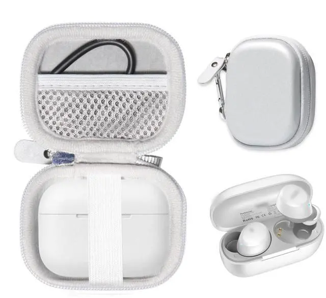 Main image of Case for TOZO A1 Mini Wireless Earbuds Bluetooth 5.3 in Ear Light-Weight Headphones (White)
