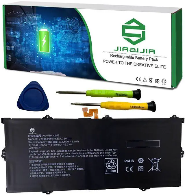 Main image of AA-PBAN2HE Laptop Battery Replacement for Samsung Galaxy Book Go 340XDA NP340XLA Series Notebook Black 7.72V 42.3Wh 5480mAh