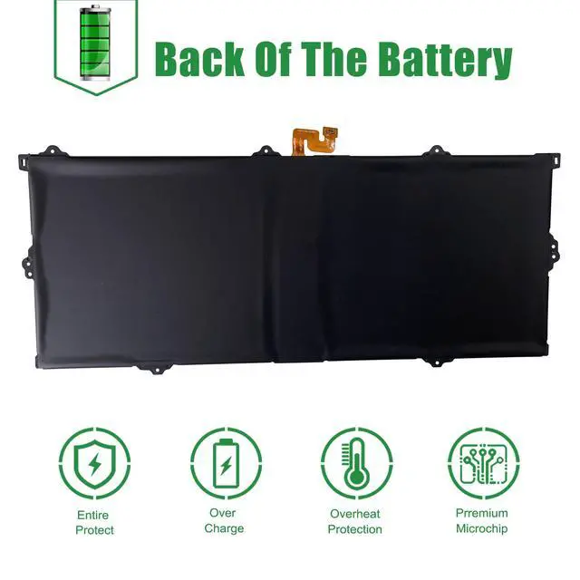 Alt view image 6 of 6 - AA-PBAN2HE Laptop Battery Replacement for Samsung Galaxy Book Go 340XDA NP340XLA Series Notebook Black 7.72V 42.3Wh 5480mAh