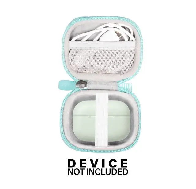 Alt view image 3 of 5 - Case for TOZO A1 Mini Wireless Earbuds Bluetooth 5.3 in Ear Light-Weight Headphones (Mint)