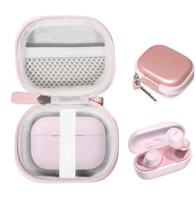 Main image of Case for TOZO A1 Mini Wireless Earbuds Bluetooth 5.3 in Ear Light-Weight Headphones (Rose Gold)