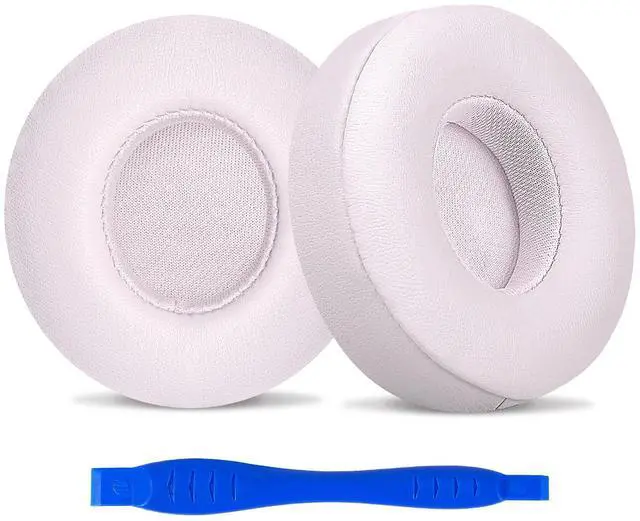 Main image of Replacement Ear Pads for Beats Solo 4 Wireless Headphones-Cloud Pink | Soft Protein Leather Memory Foam Ear Cushions with Strong Adhesive Backing, Comfortable Fit for Long Listening Sessions