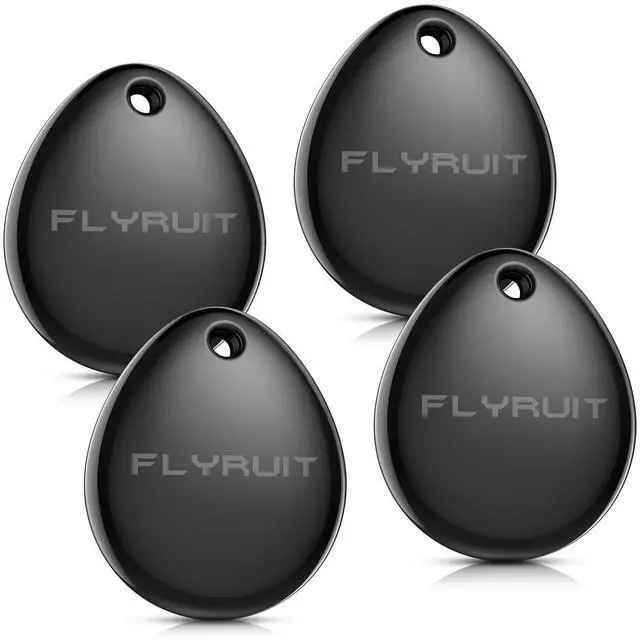 Main image of Air Tracker Tags-4 Pack for Apple Find My, iOS Only, Official MFi Certified | Smart Bluetooth Key Finder, Tracking Device for Iphone, Mini Finder Locator for Luggage, Backpack, Wallet, Bags, eBike