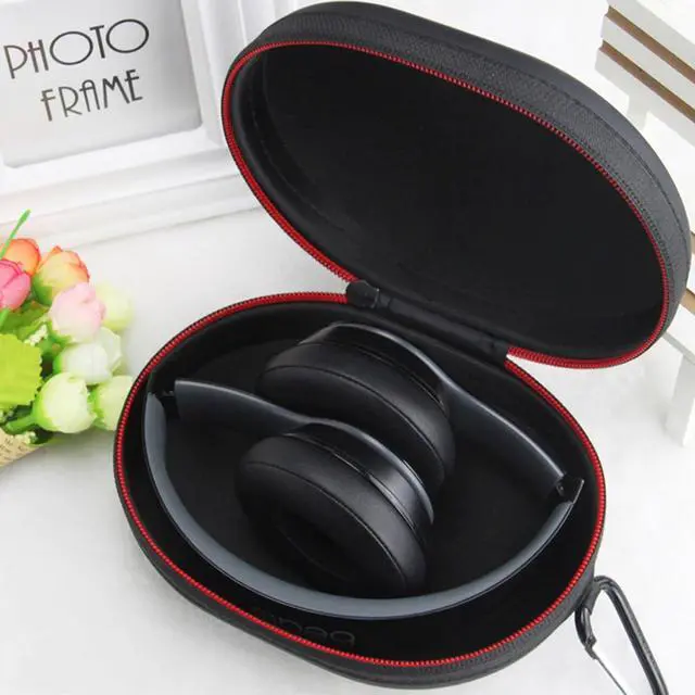 Alt view image 4 of 6 - Hard Shell Headset Storage Case Compaitble with Beats/for JVC/for Marshall/for Philips/for Denon Headphone, Portable Headphone Organizer Pouch