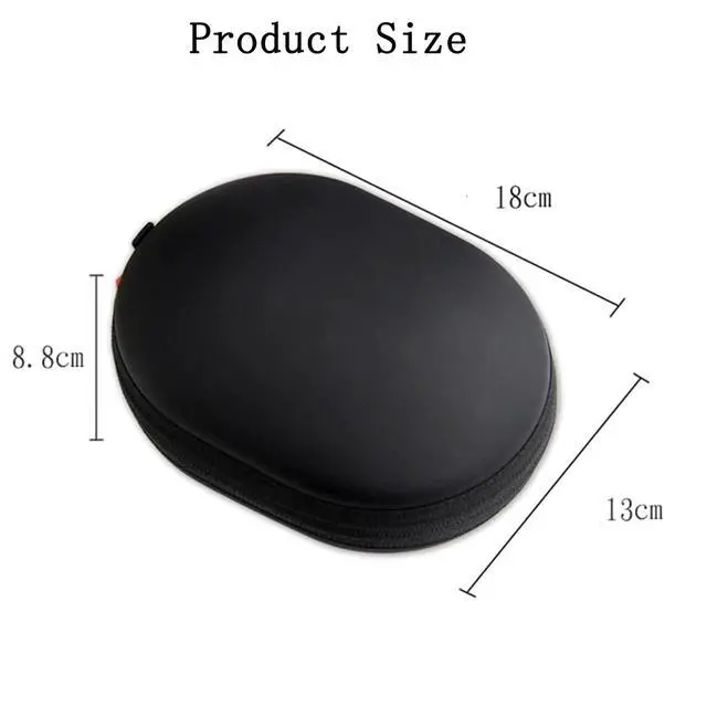 Alt view image 6 of 6 - Hard Shell Headset Storage Case Compaitble with Beats/for JVC/for Marshall/for Philips/for Denon Headphone, Portable Headphone Organizer Pouch