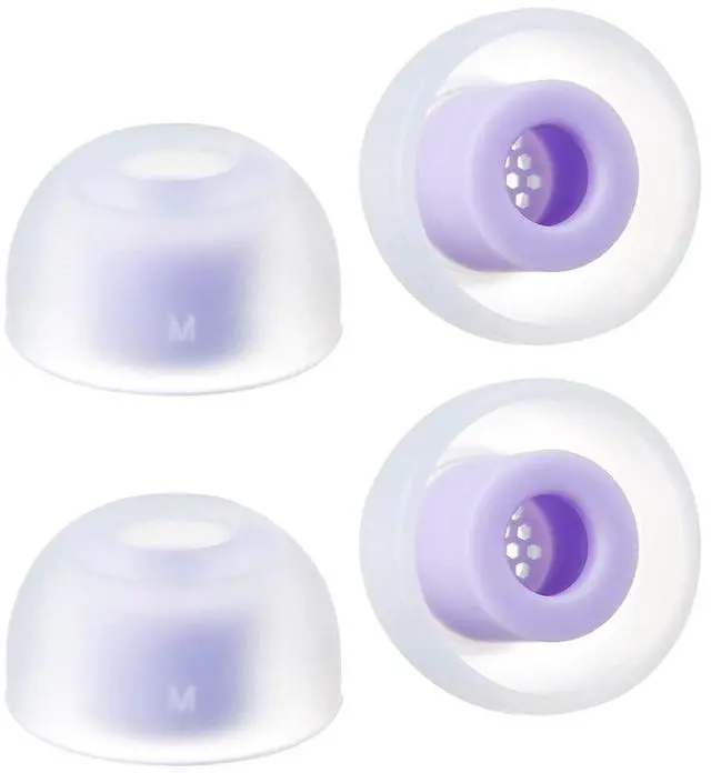 Main image of SednaEarfit MAX for Galaxy Buds2 Pro, 2 Pairs (Size M), Medical Silicon from Korea, Tapered Eartip Structure, Compatible with Buds2 Pro Charging Case